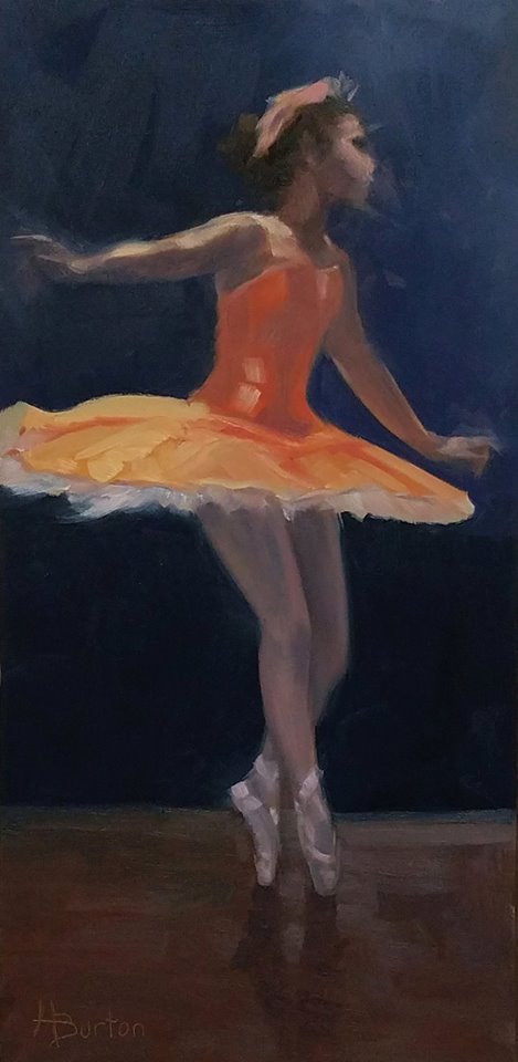 Ballerina in Motion by Heather Burton